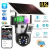 Caméra Surveillance Solaire HD WiFi/4G - Vision Nocturne PTZ