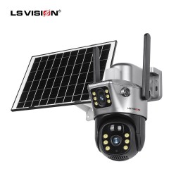 High-performance solar-powered outdoor surveillance camera