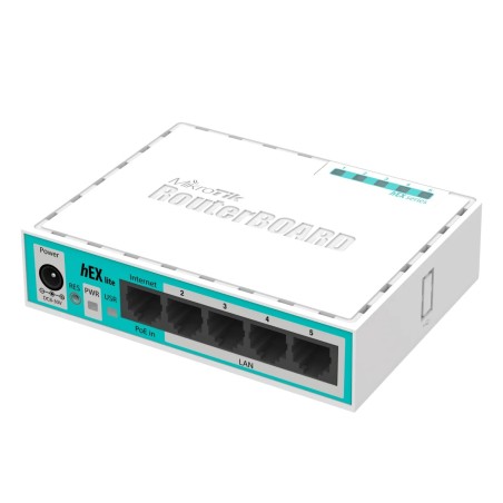 Mikrotik RB750r2 hEX lite - 5-Port Budget Router